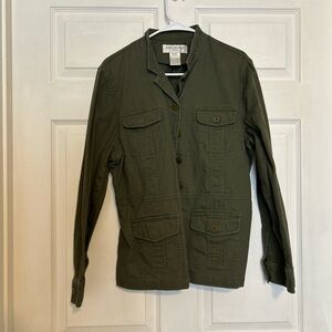 Olive Green Utility Jacket